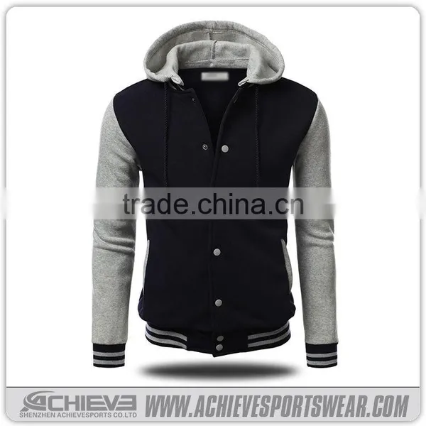 Wholesale Sublimation Mens Bomber Jackets,wholesale Custom Made Mens Bomber Jacket photo-5
