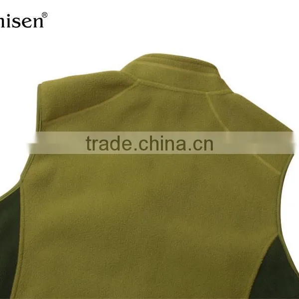 Hot Sale Cheap Warm Polar Fleece Men Vest photo-6