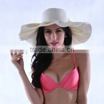 Custom Promotional Fashion Cheap Beach Women Straw Hat photo-5