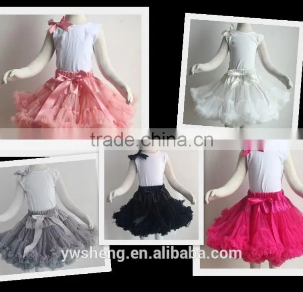 2017 Fashion Design Baby Girls Super Fluffy Pettiskirt Dress Set photo-3