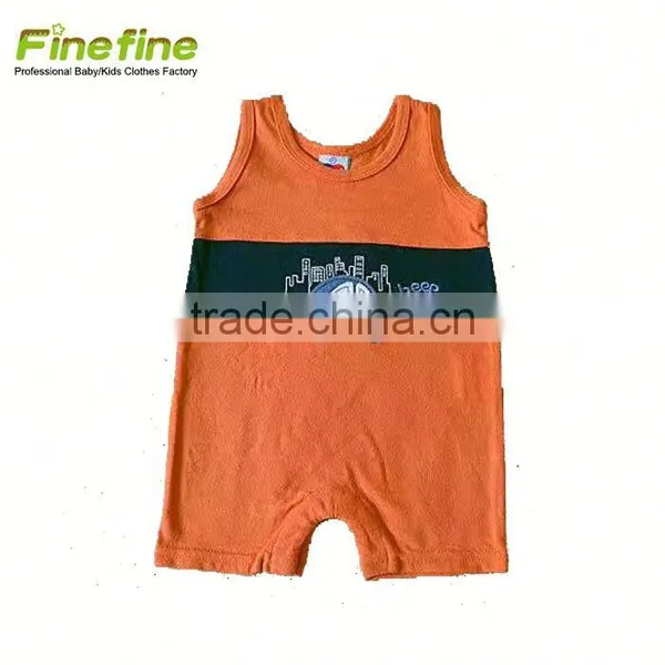 Hot Sale 100% Cotton Lace Baby Romper photo-4
