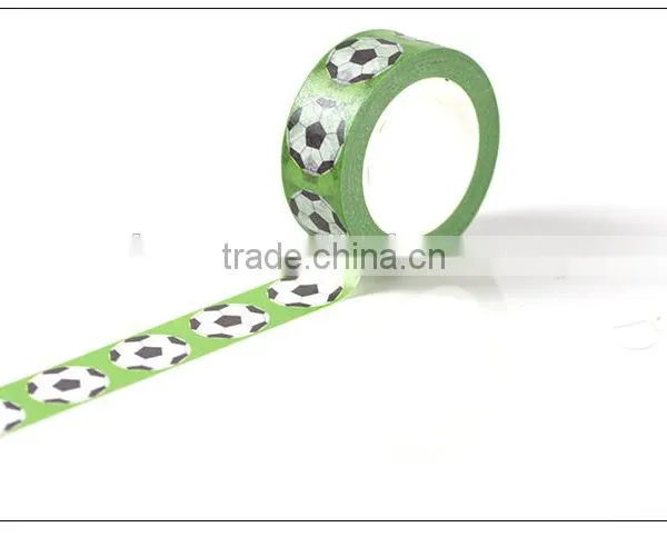 1.5cm*10m Multicolor Washi Tape Customizable Size Adhesive Paper Tape Tear by Hand Removeable Paper Tape photo-5