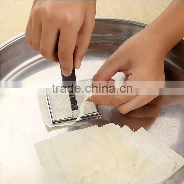 Square Ravioli Maker Stainless Steel Ravioli Stamp Dumpling Mold Ravioli Cutters photo-5