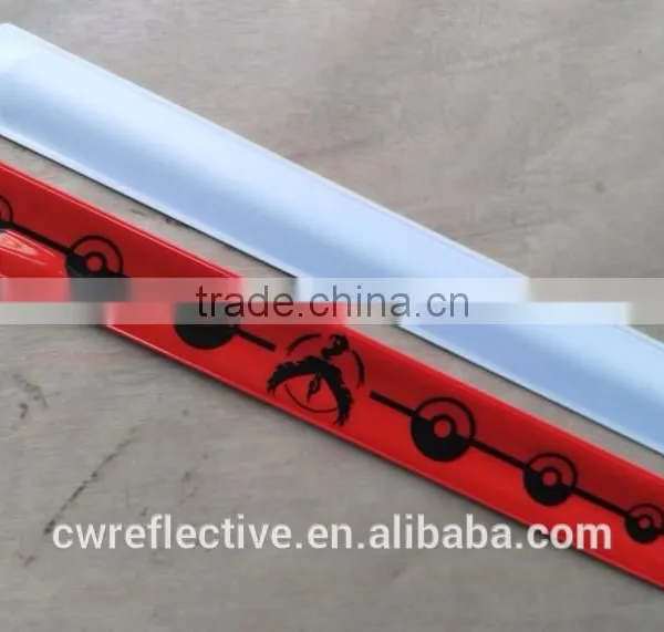 Promotional En13356 Custom 3m Wrist Bright Wrap Reflective Slap Band Gift photo-2