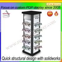 Custom Sunglasses Eyewear Display Showcase & Flooring Display Rack photo-3