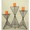 Black Metal Candle Holder