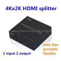 2 Ports 4Kx2K HDMI Splitter 1x2