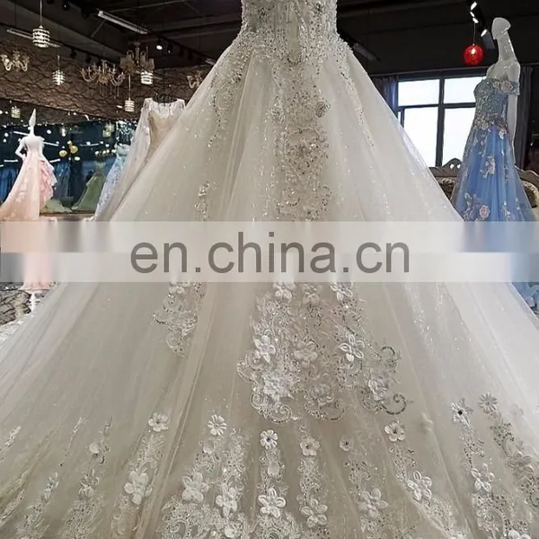 LS00220 Cap Sleeves Beaded Latest Dress Designs Arabic Bridal Wedding Cocktail Gown Dresses Bridal photo-6