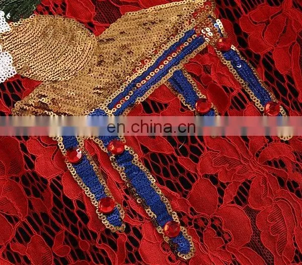 High Quality Midi Lace Dress, Oem Women Clothing Factory Dress photo-6