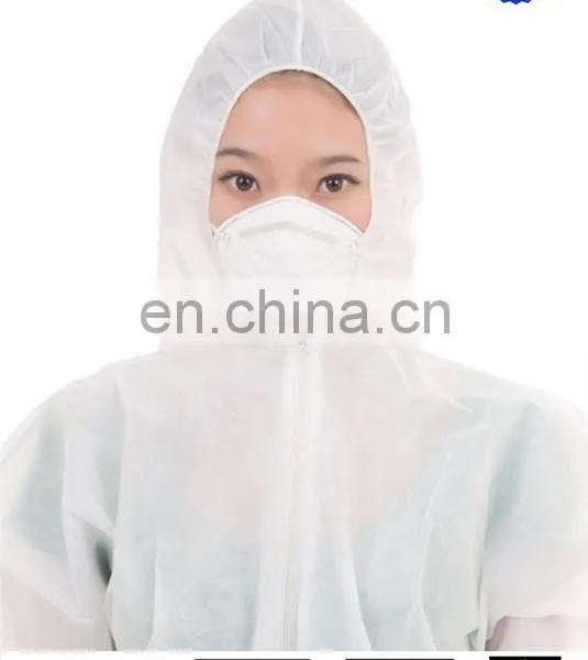 Disposable Non-woven PP Coverall With Elastic Wrists photo-6