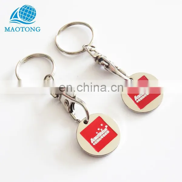 2017 Promotional Gift New Products Custom Cheap Custom Logo Shopping Cart Trolley Tokens Coin photo-3