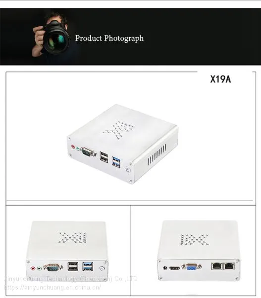 Mini PC Support for Windows 7/8/10 and Linux System,Celeron Intel 2955 Support Dual Band WiFi,4K HD,Dual Output HDMI/VGA photo-4