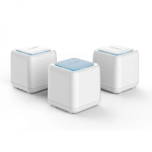 3-Pack Plug and Play 1200Mbps Touchlink Home Wi-Fi Mesh System Router Coverage up to 5,000 Sq. ft photo-3