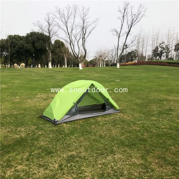 Backpacker Tents Double Layer Wilderness Equipment Space 1 Man Tent photo-4