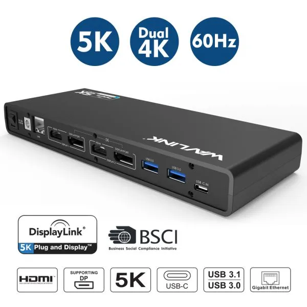 WAVLINK Top Selling USB-C Ultra 5K Universal Docking Stations photo-5