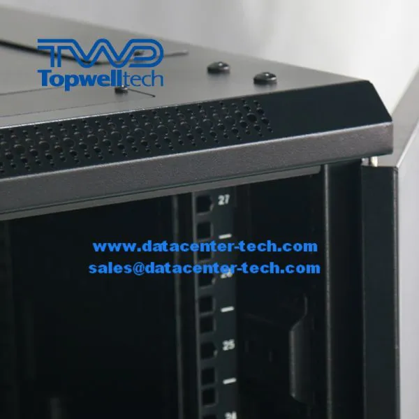 19 Inch Server Cabinet Data Center Telecom Standard Floor Standing Network Server Rack photo-5