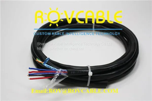 Twisted Pair Signal ROV Tether Underwater Coaxial Cable for Camera System photo-2