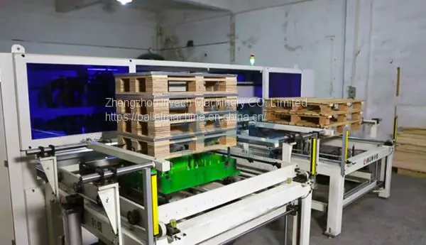 Epal Pallets Nailing Line With Stacking System photo-5