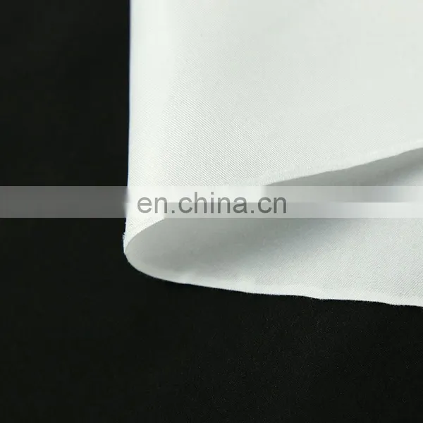 100% Polyester High-grade Garment Lining Twill Peach Skin Fabric photo-5