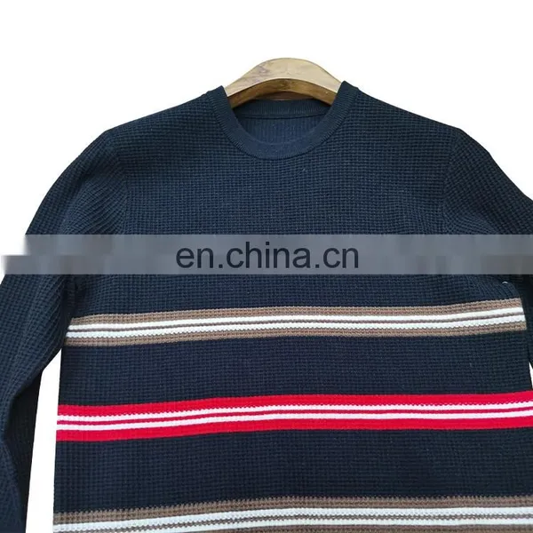 DiZNEW OEM &ODM Best Quality Three Color Polyester Style Men's Pullover Sweater photo-4