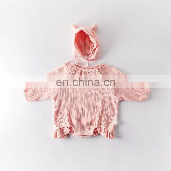 Baby Fashion Soft Rompers Full Sleeve Baby Bamboo Cotton Romper photo-5