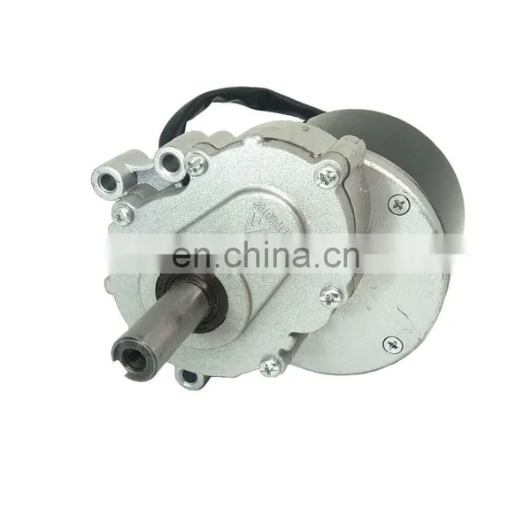 12V Geared 24 Volt Dc Motor Bike High Torque Wheel Dc Motor For Wheelchair photo-5