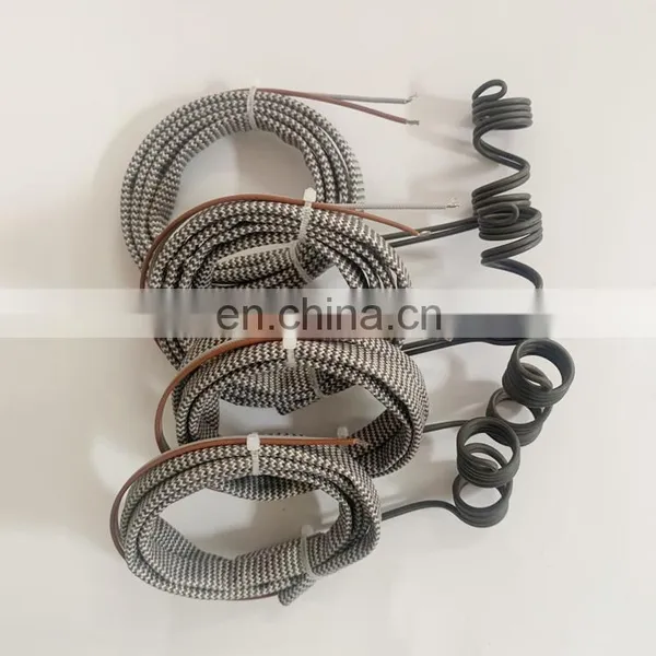 220v Injection Mould Spiral Coil Hot Runner Heater Manufacture With Thermocouple Wire photo-2