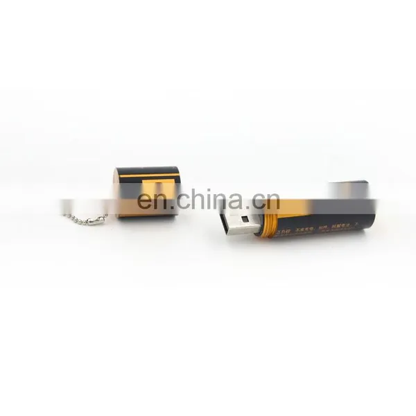 Promotional 1gb 2gb 4gb USB Pendrive, Battery Shape Metal Usb Stick photo-5