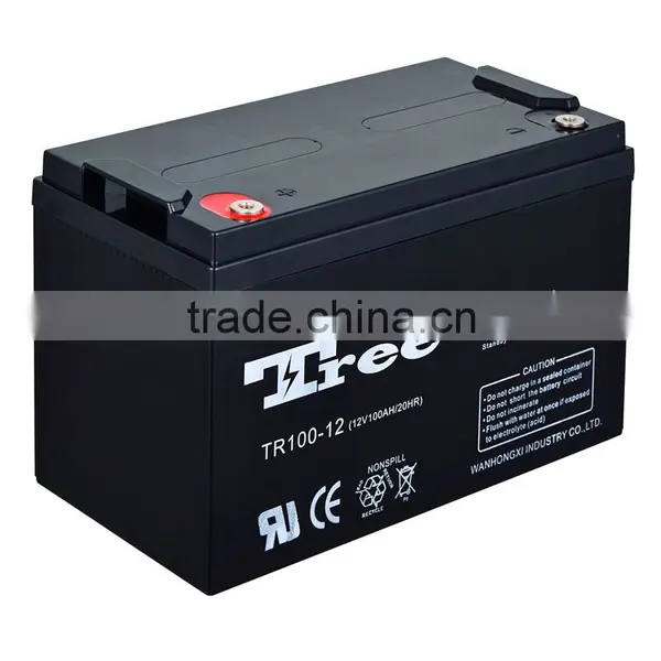China Battery Manufacture12v Deep Cycle Gel Battery Top Quality 12v 100ah GEL Type Battery photo-3
