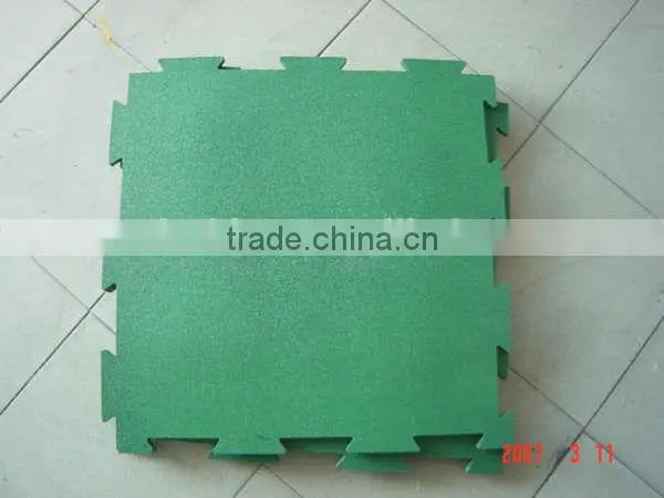 Interlocking Gym Rubber Flooring photo-4