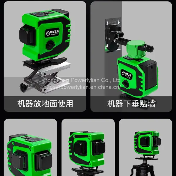 Laser Level Green Beam Laser Cross 12 Line Self Leveling 3D Auto Rotary Construction Line Laser photo-2