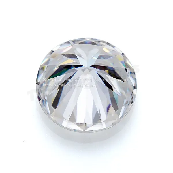 Provence Gems 1 Carat DEF Color Forever Brilliant Round Moissanite Loose Gemstones Wholesale photo-2