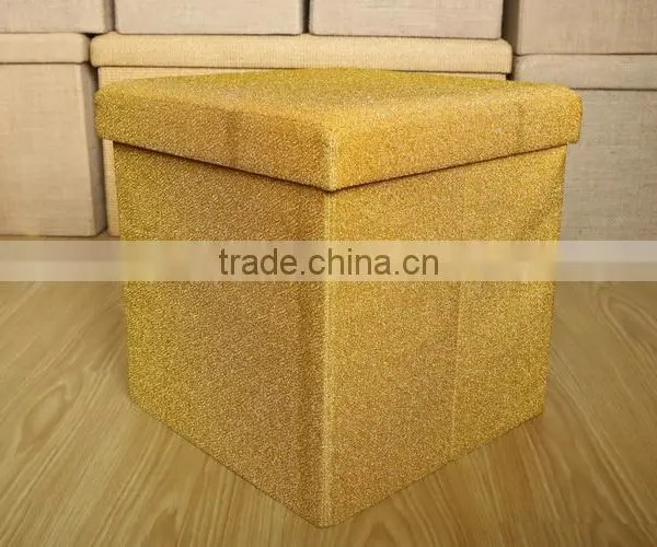 Perfect Size Foliding Square Ottoman photo-4