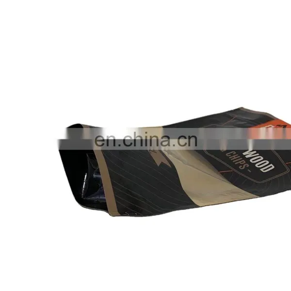 Wholesale Price Custom Logo Matte Clear Barrier Stand up Pouch Zipper Paper Bag Coffe Window With photo-4