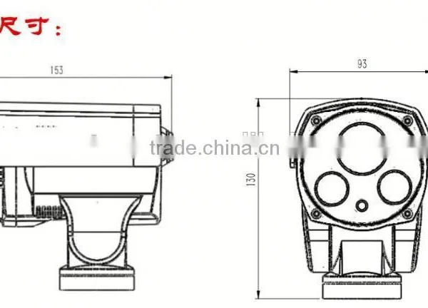 IP66 Waterproof Bullet Ptz ip Camera Camera, Adjust for Pan/Tilt/Zoom,wifi ip Camera photo-4