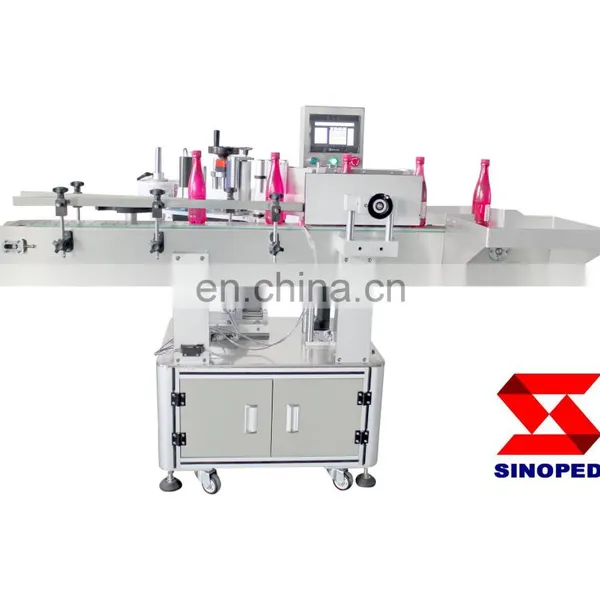 Round Bottle Label Sticker Machine for Round Oil Bottles Type T-400 photo-3