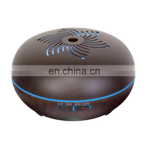 New Wood Small Ultrasonic Aromatherapy Diffuser Essential Grain Aroma Diffuser Vase Petal Ultrasonic Large-capacityProduct photo-4