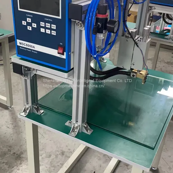 5000A/8000A/10000a 18650 Cylindrical Battery Pack Battery Making Process Equipment Semi-Automatic Spot Welder Machine photo-5