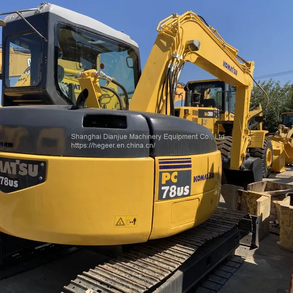 Cheap and Fine Used Komatsu PC78 Excavators for Sale photo-5