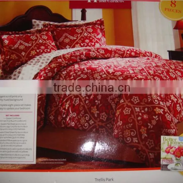 Printed Polyester Cotton Cheap Order Type Stock Bedding Sets photo-3
