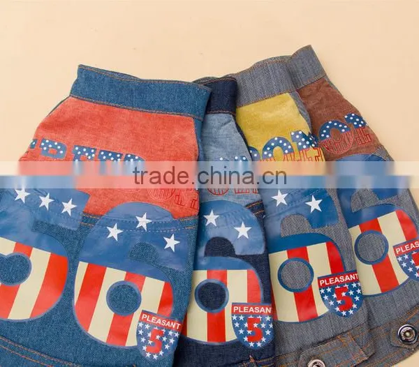 Cowboy Mix Color Dog Outfits Pet Dog Clothes for Teddy photo-3