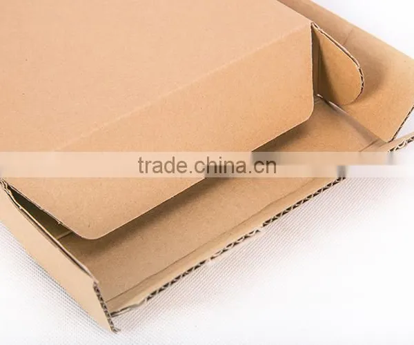 Recycled Cardboard Folding 130gsm Brown Kraft Paper Box for Shipping Quality Choice photo-2