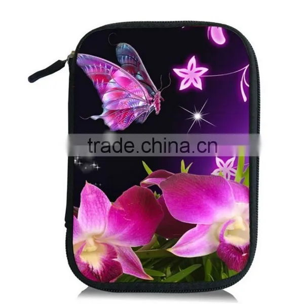 Colorful Leopard Neoprene Bag Drive Bag Pouch Carrying Case for Samsung Galaxy Note II