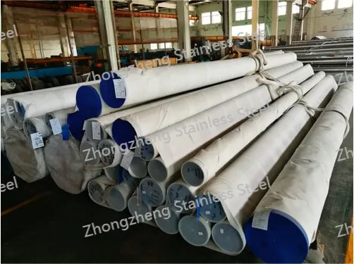 ASTM A312 304 Welded Stainless Steel Pipe, SCH10/40/80, for Industrial Fluid Transport photo-2