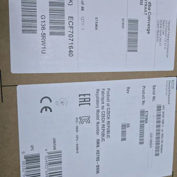 HPE 3PAR StoreServ 7000 2-port 10Gb Ethernet adapter  E7X96A