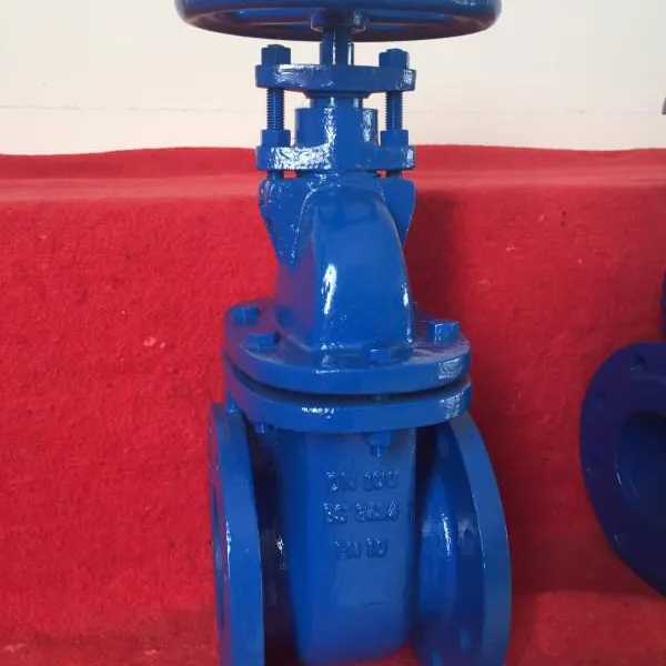 Factory Direct BS Standard Z45T Ductile Iron PN10/PN16 Non-Rising Stem Flanged Gate Valve With Brass Thread Hard Seal Pipeline photo-6