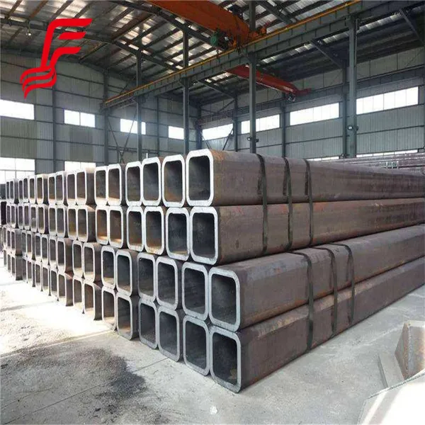 Q235 Square Metal Black Hot Rolled Rectangular Tube Erw Steel Square Tubes Hollow Section Carbon Ms Pipe photo-5
