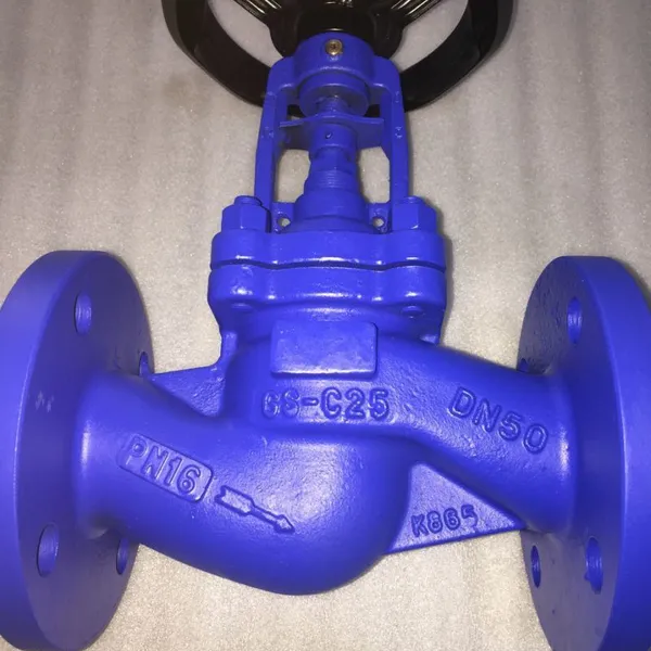 ANSI Bellow Sealed Globe Valve Ductile/Cast Iron WCB Stainless Steel High-Temperature/Pressure Zero Leakage Prevention photo-6