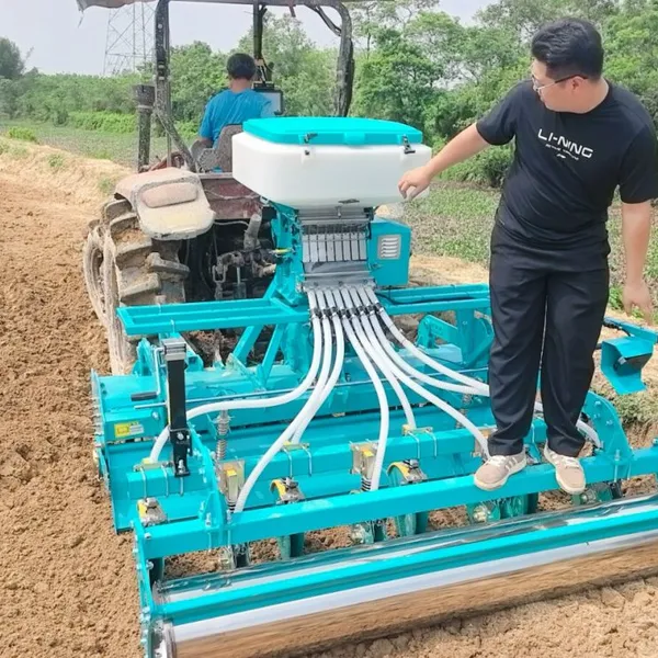 YongXiang Direct Seeding Machine With 150L Hopper for Dryland Crops Planting photo-3