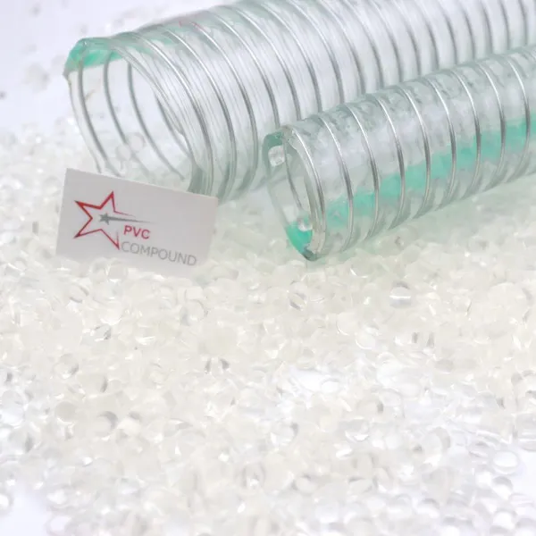 Marine Grade PVC Granules Super Soft Clear Garden Hose Pressure Spray Modified PVC High Compounding Particle Grains Pellet Form photo-4